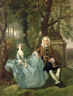 Portrait of Mr and Mrs Carter of Bullingdon House, Thomas Gainsborough
